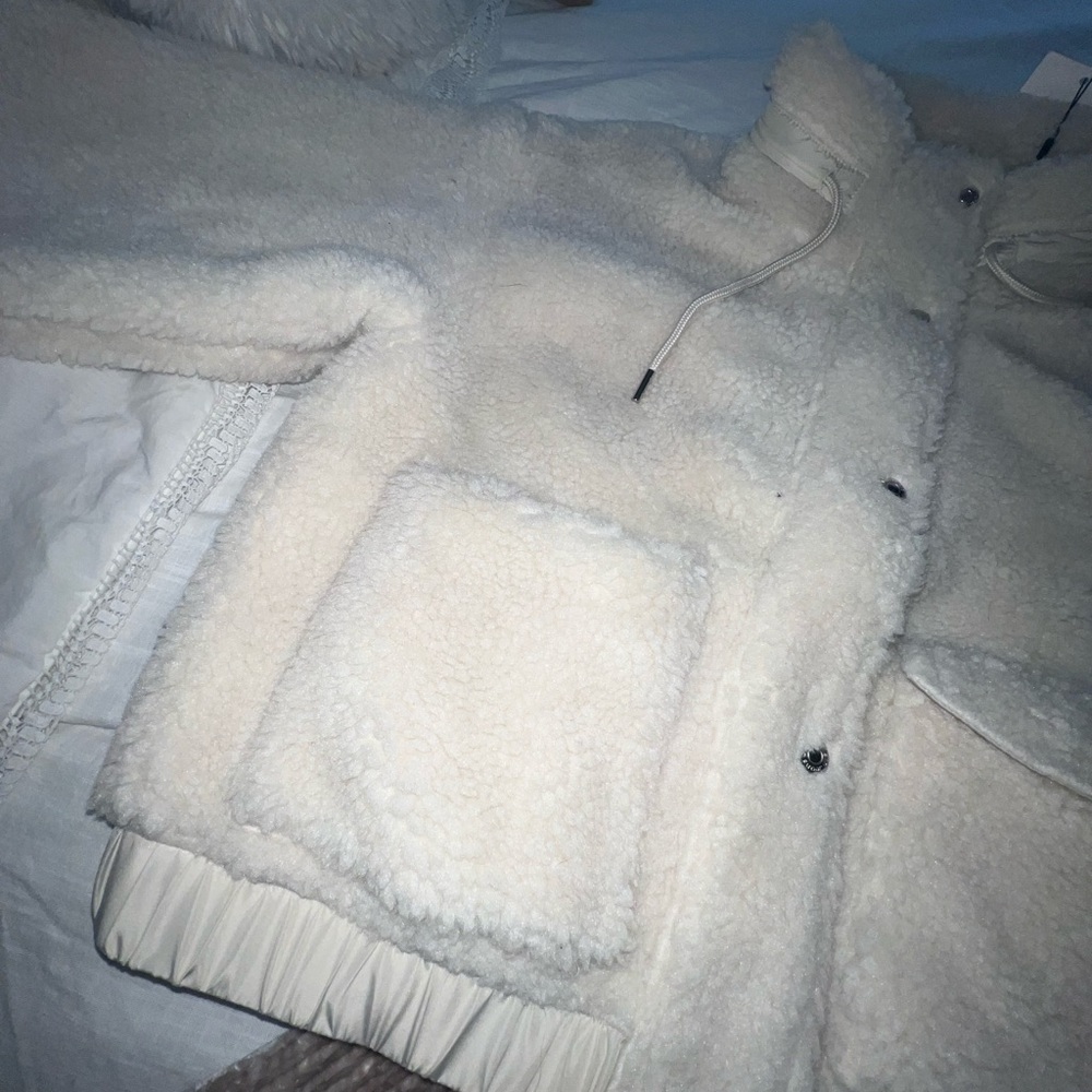 Brand New Calvin Klein Faux Fur Jacket